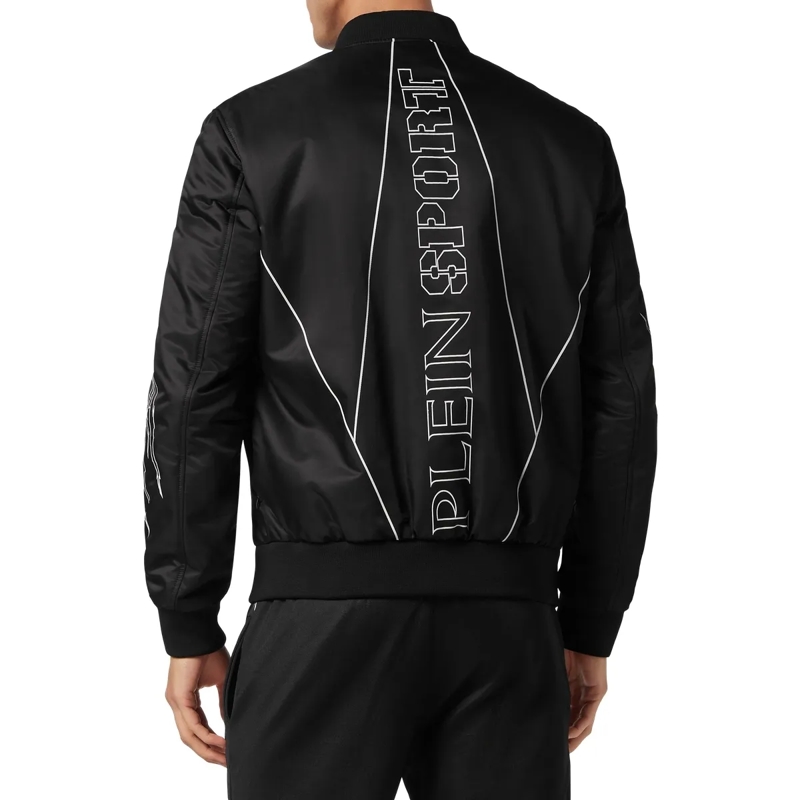 Plein Sport Daunenjacke Bomberjacke Tiger schwarz(Image 2)