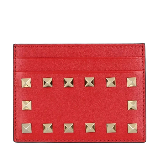 Valentino Garavani Card Holder Leather Rouge Card Case
