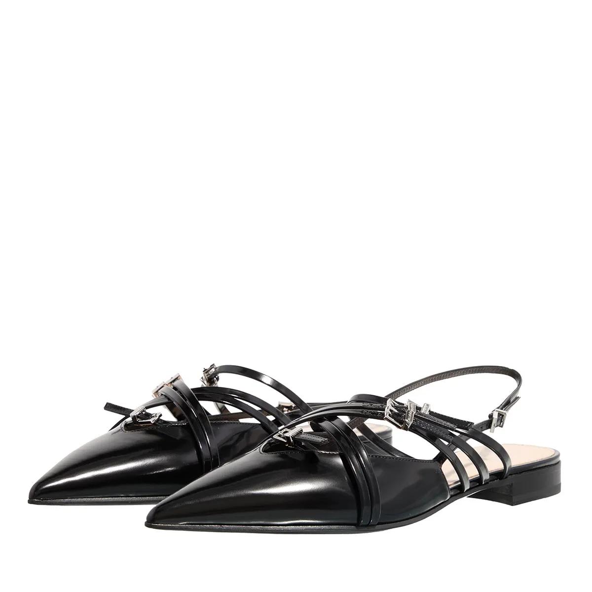 Gucci Loafers & Ballerinas - Ladies Ballerina With Straps - Gr. 37 (EU) - in Schwarz - für Damen