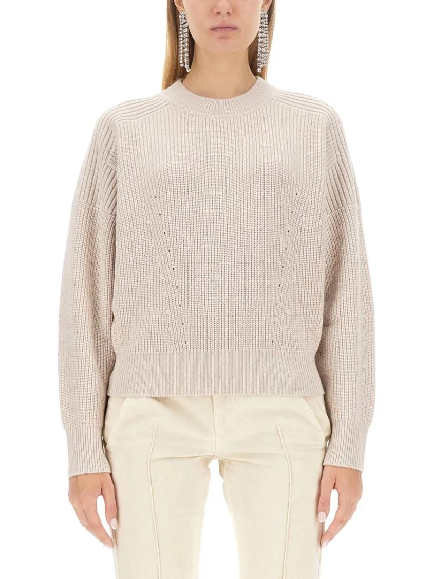 Thumbnail - Etoile Isabel Marant - Blow Sweater - Größe 38 - beige