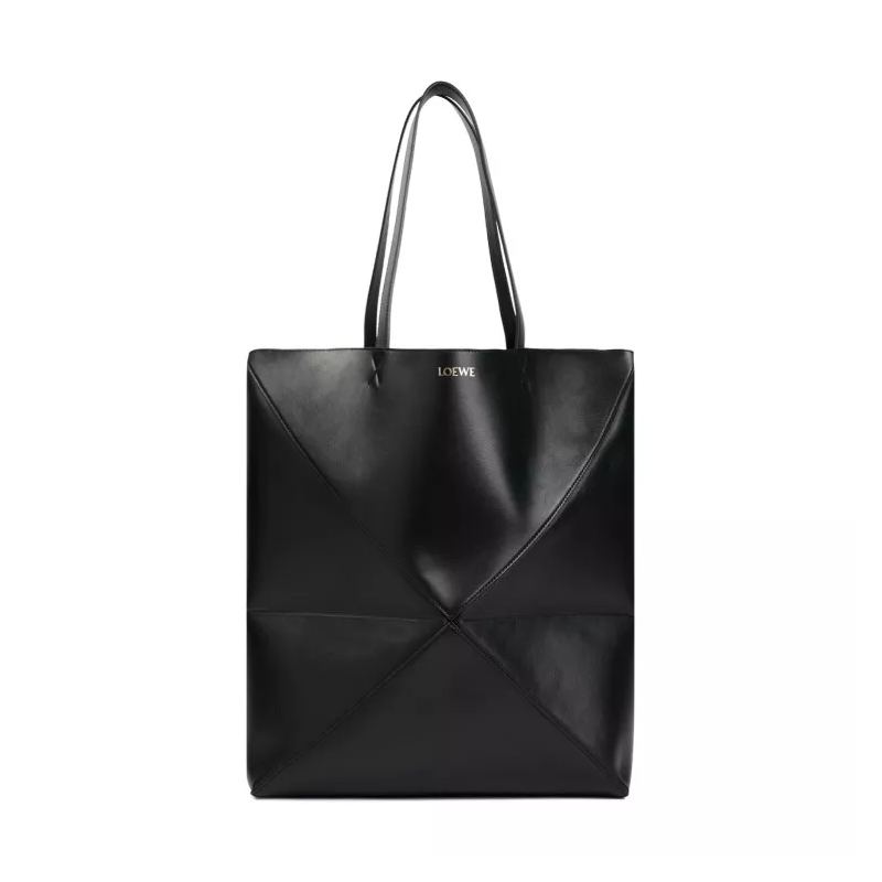 Loewe Fourre-tout Puzzle Fold Large Tote Black