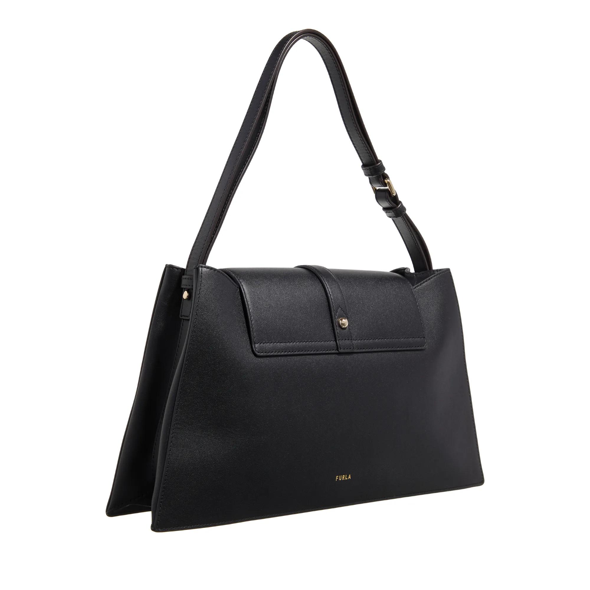 Furla Hobo bags Nuvola L Shoulder Bag in zwart