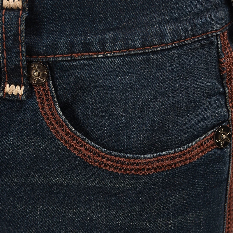 True Religion Jeans BILLY SUPER FLATLOCK FLP 34IN dunkel-blau(Image 5)