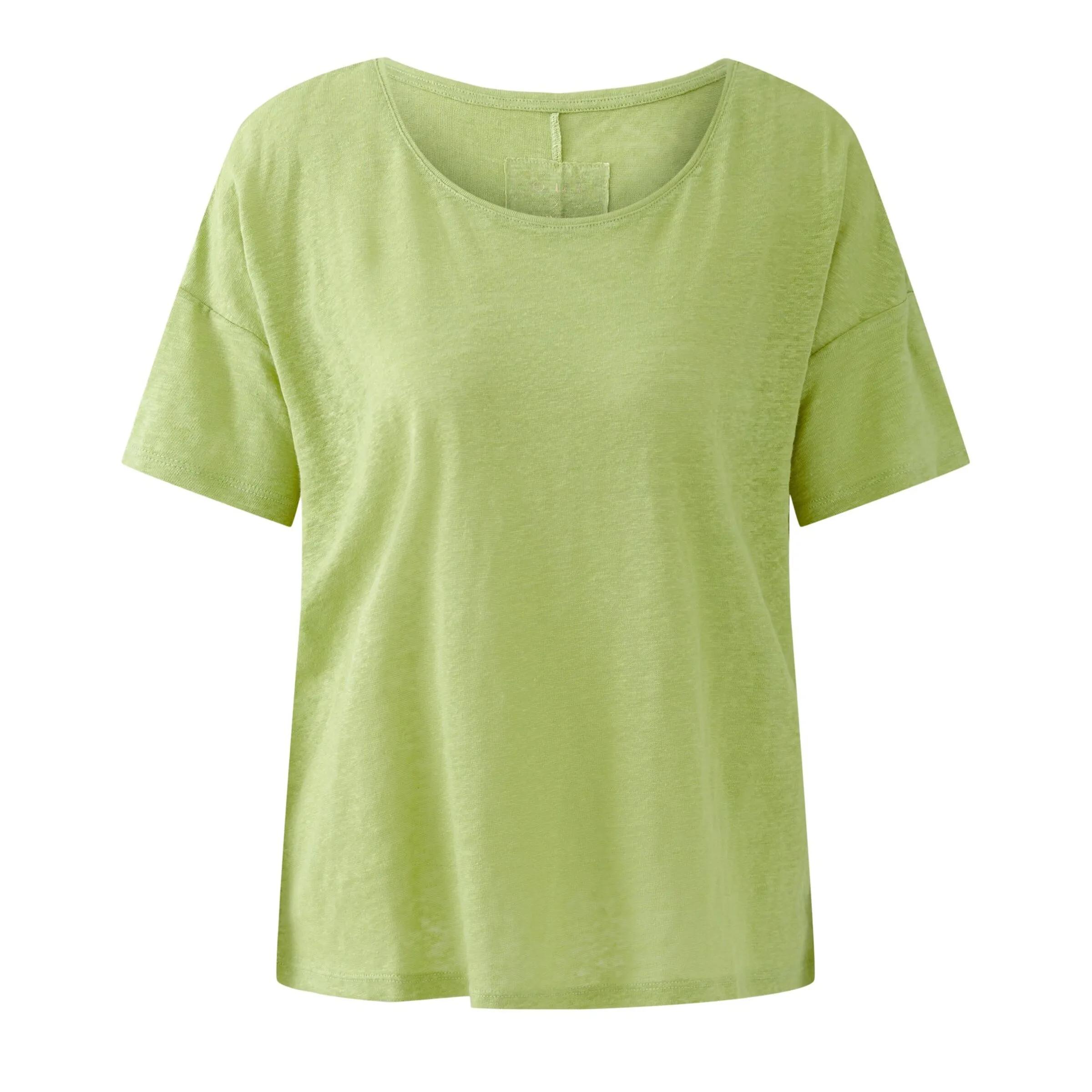 Thumbnail - Oui - T-Shirt - Größe 46 DAMEN - grün