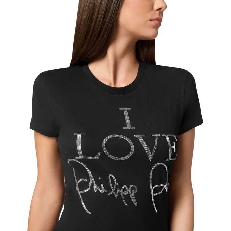 Philipp Plein T-Shirt T-Shirt Slim Fit schwarz(Image 4)