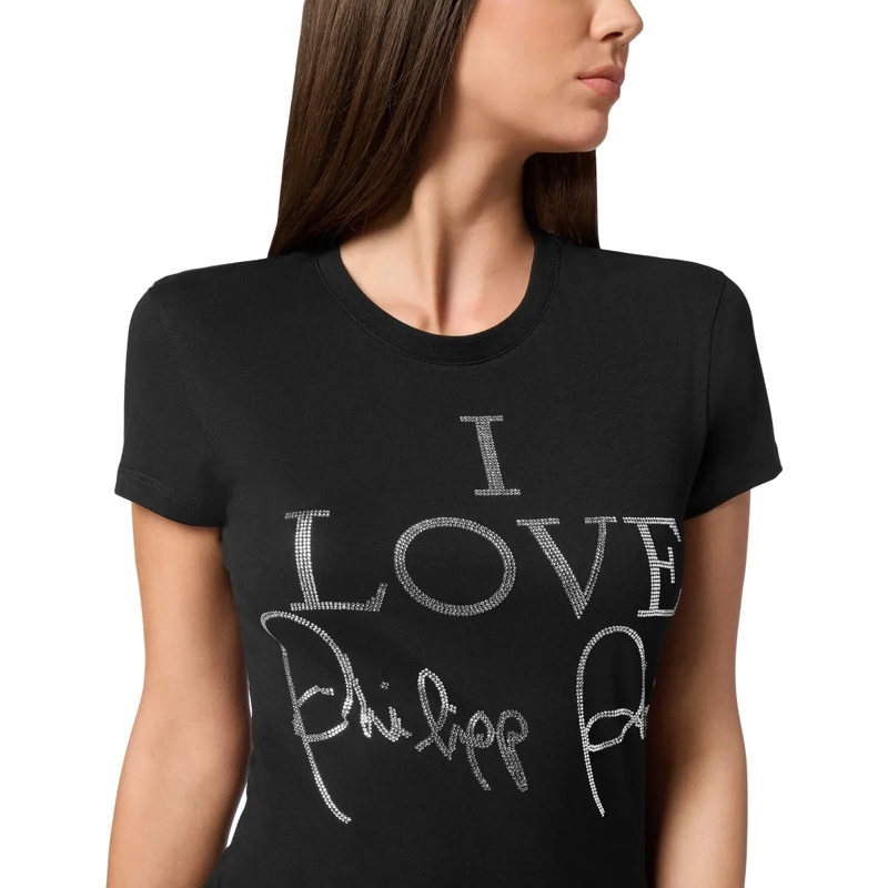 Philipp Plein T-Shirt T-Shirt Slim Fit schwarz(Image 4)