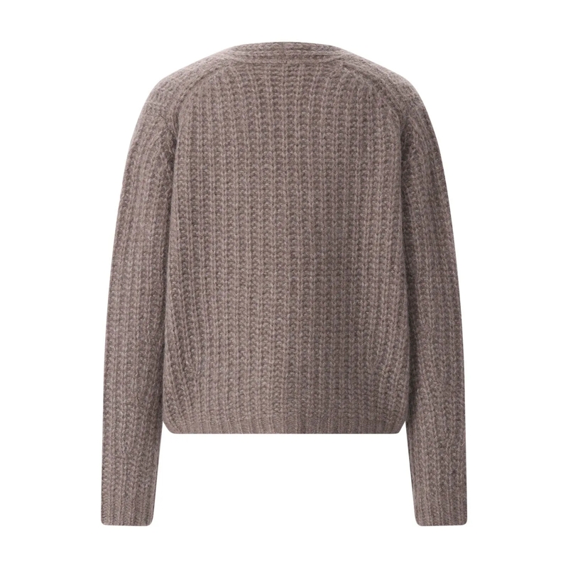 Sminfinity Cardigan Strickjacke aus Kaschmir & Seide braun(Image 5)