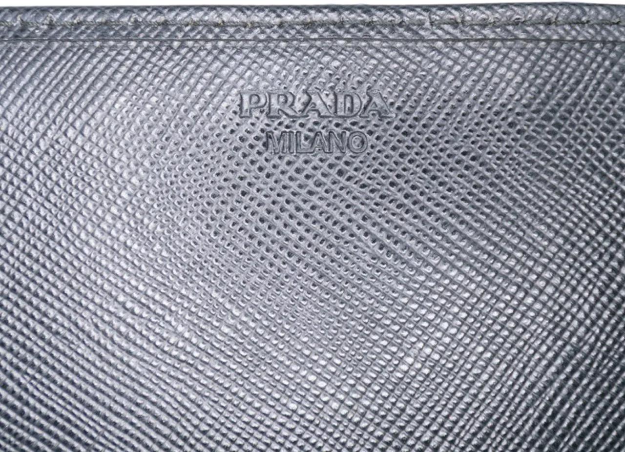 Thumbnail - Prada Hobo Bags - Saffiano Crystal Studded Wallet on Strap - Gr. unisize - in Schwarz - für Damen