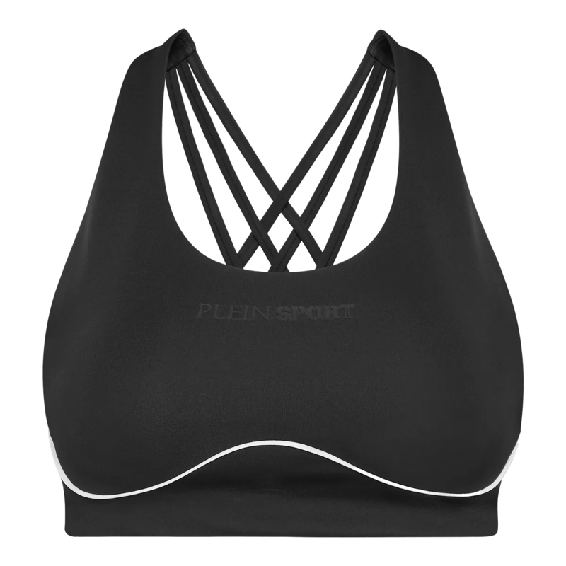 Plein Sport Top Sport Bh schwarz