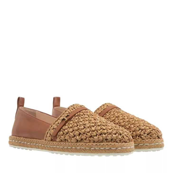 Tod s Woven Raffia Espadrilles Kenia Scuro Espadrille