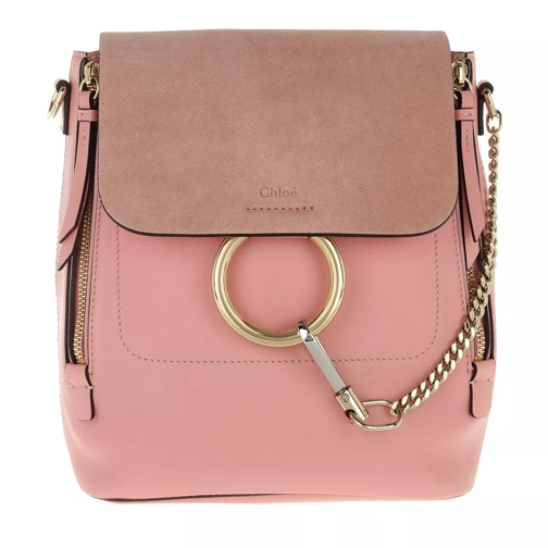 Chloé Faye Backpack Small Washed Pink Rucksack
