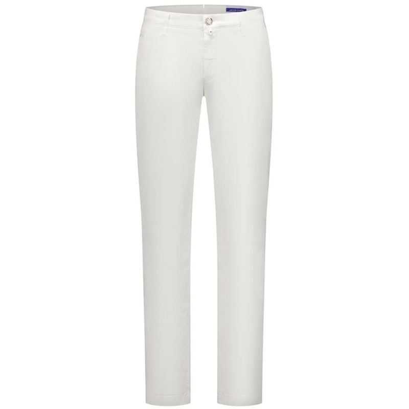 Jacob Cohen Slim-Fit-Jeans Pantalone Slim Fit Bobby weiß