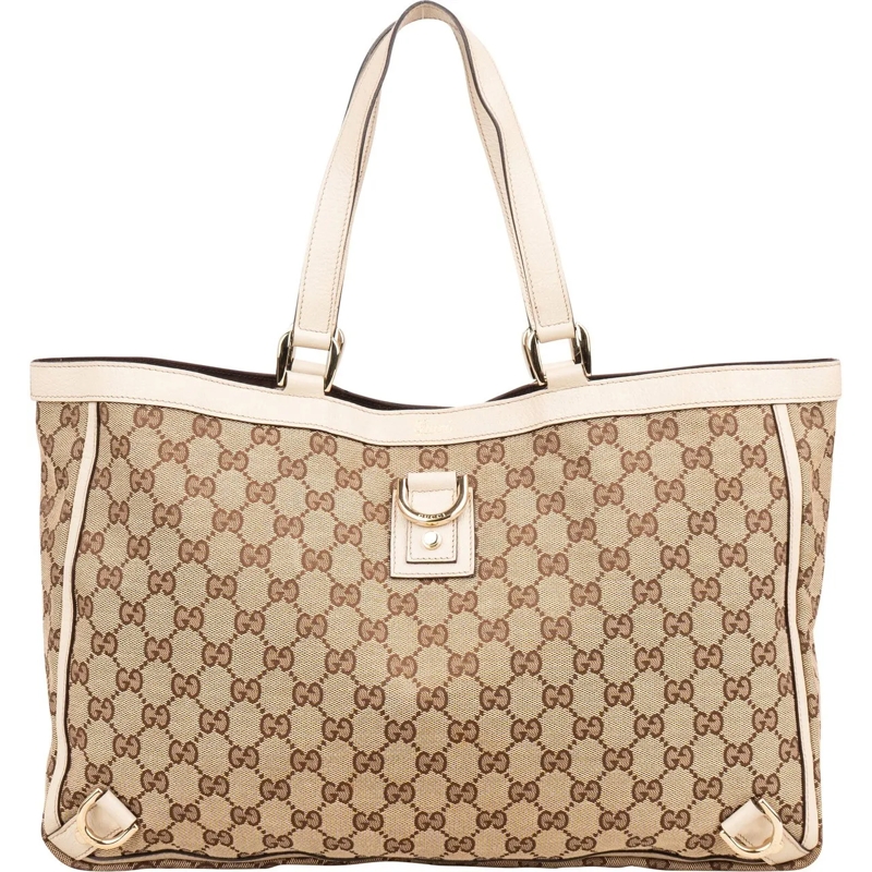 Gucci Tote Gucci GG Monogram Abbey Handbag braun