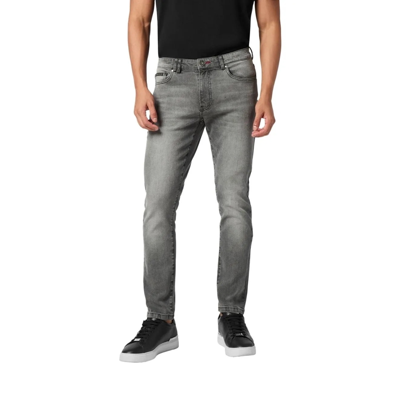 Philipp Plein Skinny-Leg-Jeans Skinny hell-grau(Image 4)