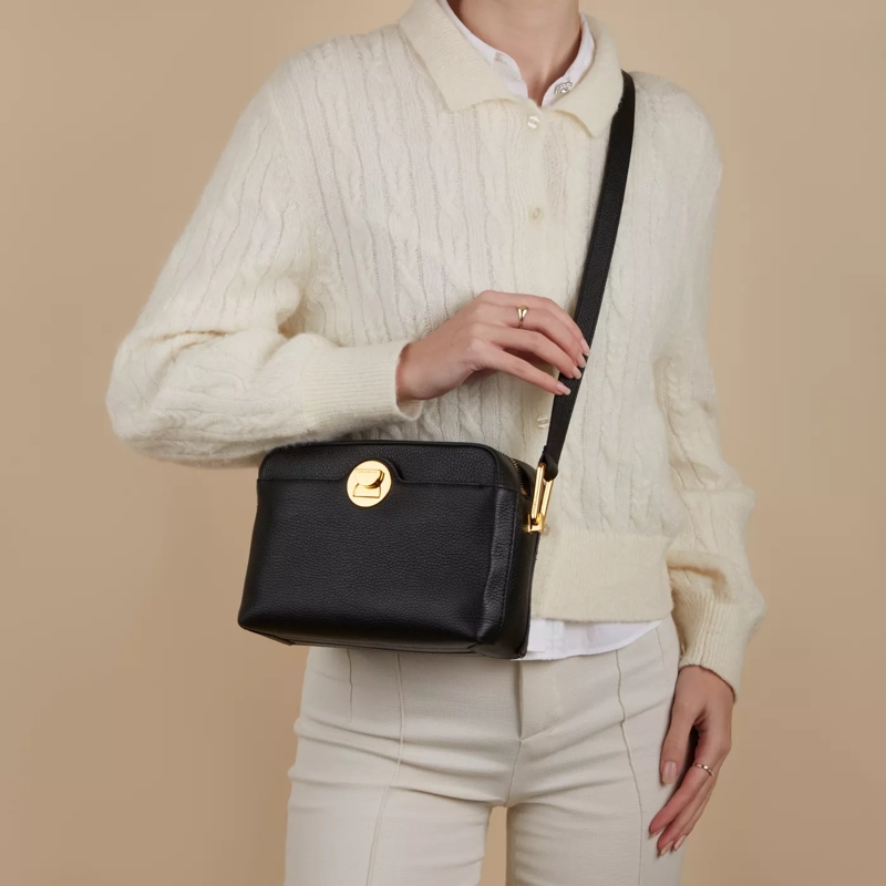 Coccinelle Crossbody Bag Liya Umhängetasche Schwarz(Image 2)