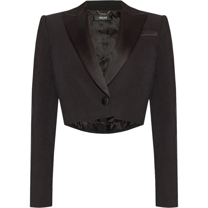Versace Übergangsjacke Jackets Black schwarz