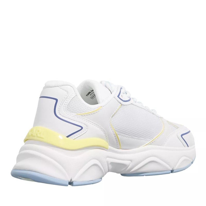 Karl Lagerfeld Low-Top-Sneaker Komet Maison Karl Lo Lace White Lthr & Textile(Image 3)