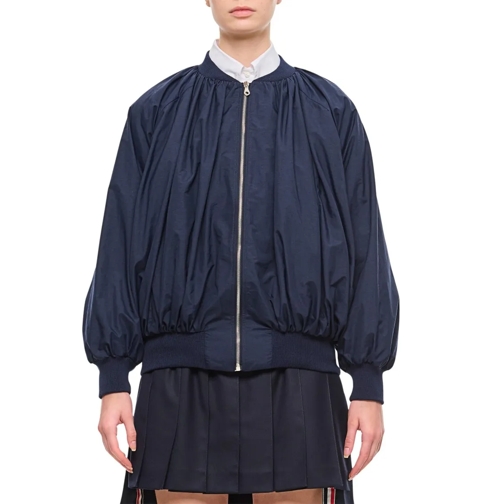 Molly Goddard Bomberjacken Rocky Taffeta Bomber Jacket Blue