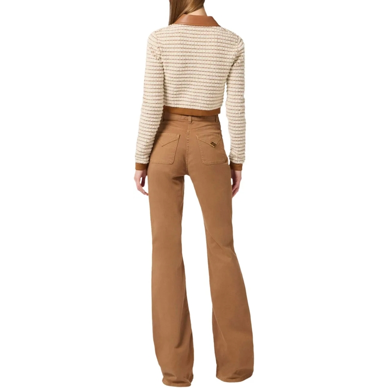 Elisabetta Franchi Jeans mit geradem Bein Elisabetta Franchi Women's Jeans Trousers Jeans Br braun(Image 3)