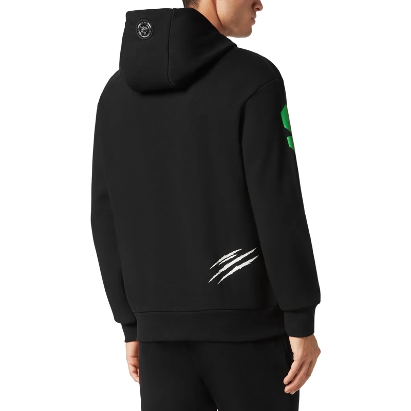 Plein Sport Top Hoodie schwarz(Image 2)