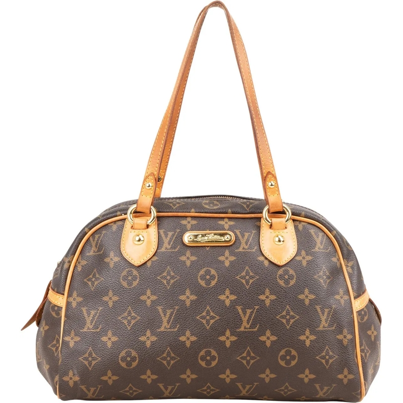 Louis Vuitton Tote Louis Vuitton Monogram Canvas Montorgueil PM Handb braun