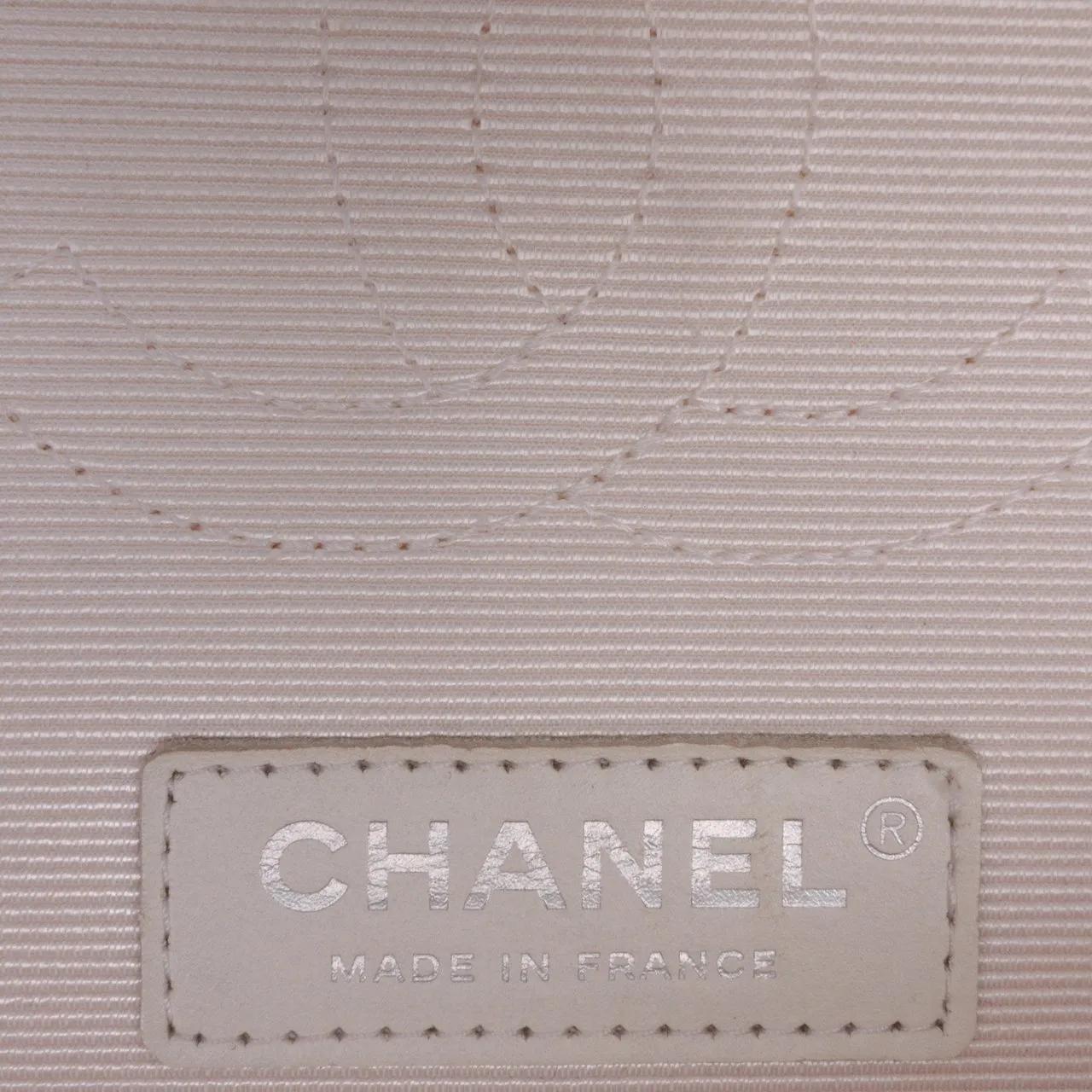 Thumbnail - Chanel Hobo Bags - Medium Classic Tweed Striped Ribbon Double Flap - Gr. unisize - in Schwarz - für Damen