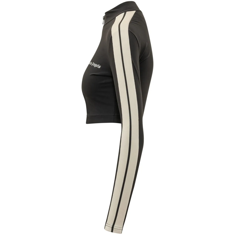 Palm Angels Übergangsjacke Giacca Sportiva Corta con Zip e Collo Alto schwarz(Image 3)