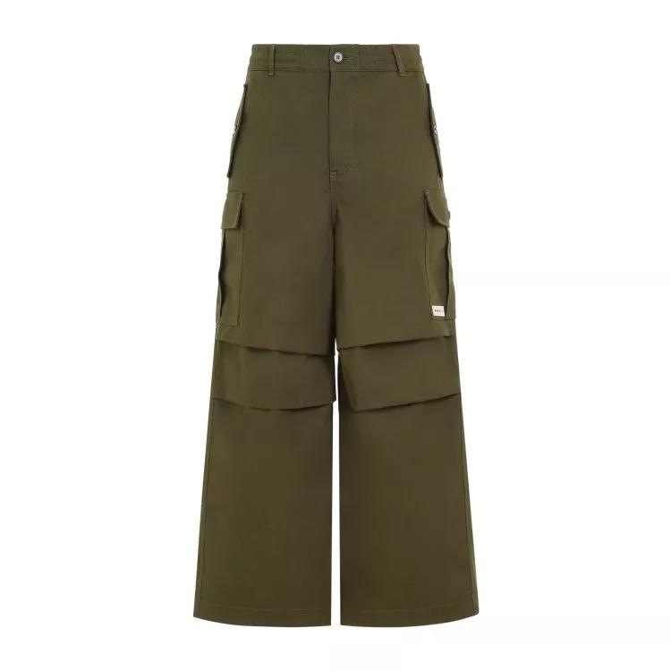 Marni - Cotton Trousers - Größe 48 - green