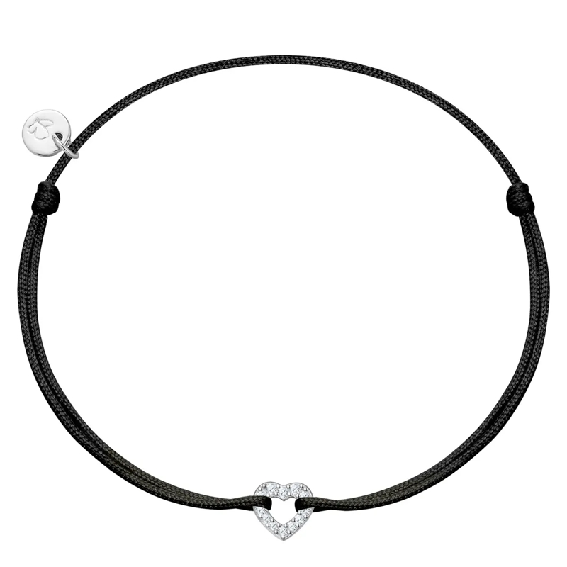 Glanzstücke München Armband Sterling Silber Armband Herz silber