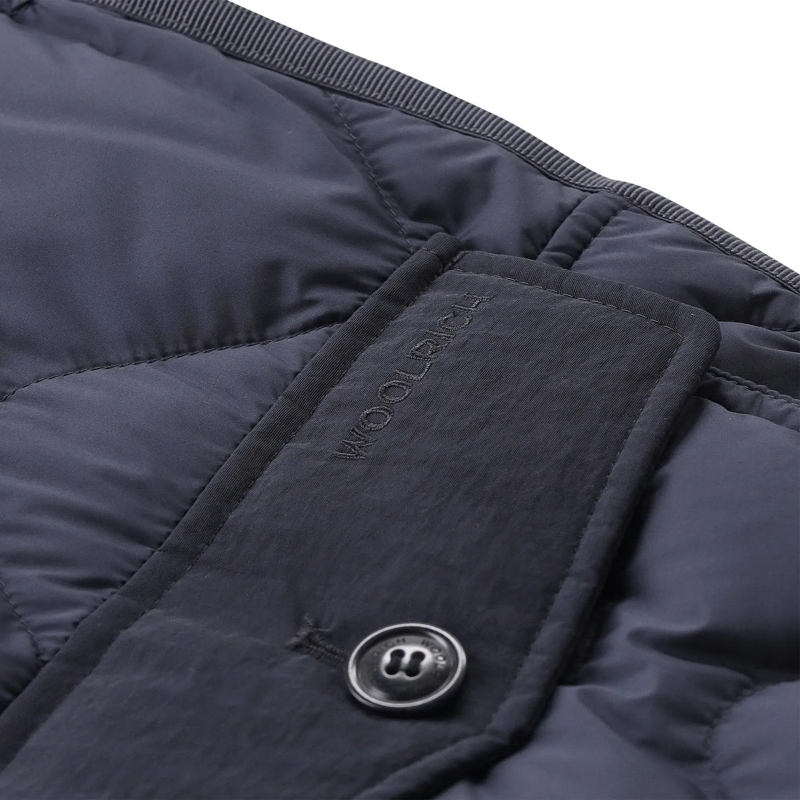 Woolrich Jacke Leichte Steppjacke mit Daunen blau(Image 4)