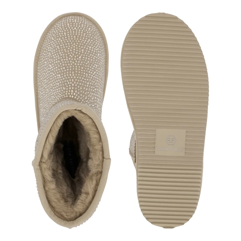 Philipp Plein Stiefel Stiefel Mid Flat Verziert beige(Image 4)
