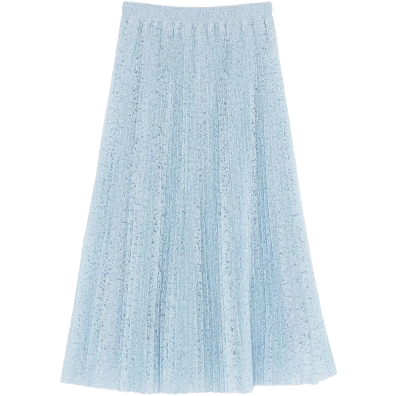 Ermanno Scervino Midirock Skirts Clear Blue blau