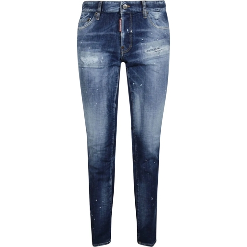 Dsquared2 Casual Broek Slim Jeans Blue blau