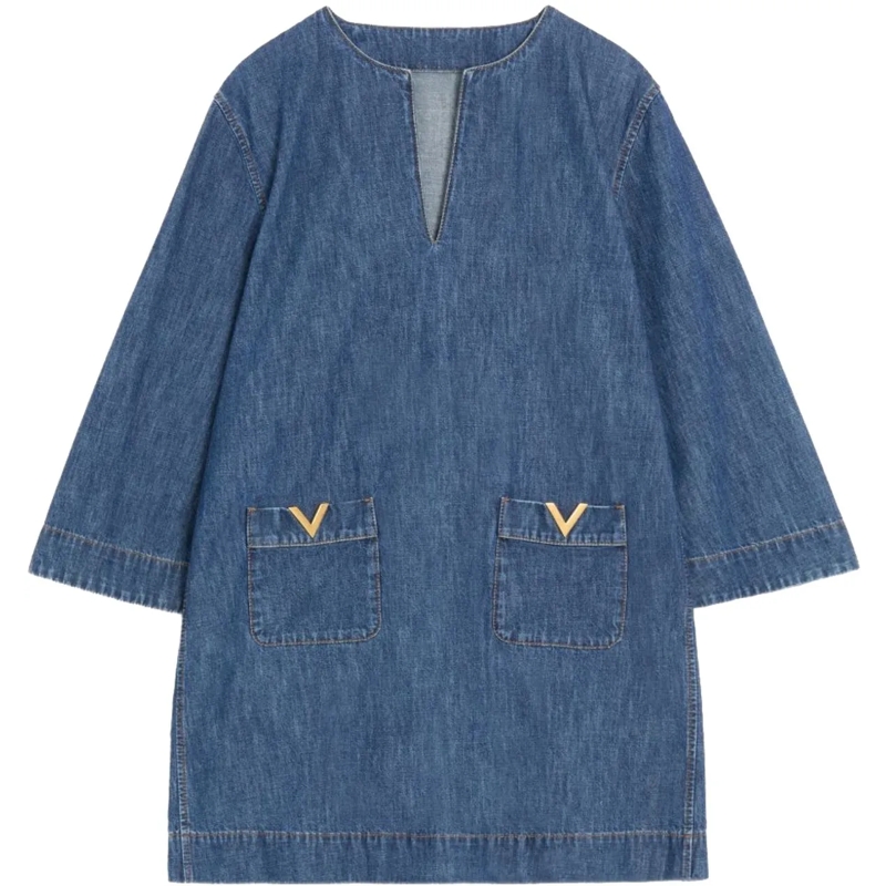 Valentino Garavani Mini-robe Dresses Blue blau