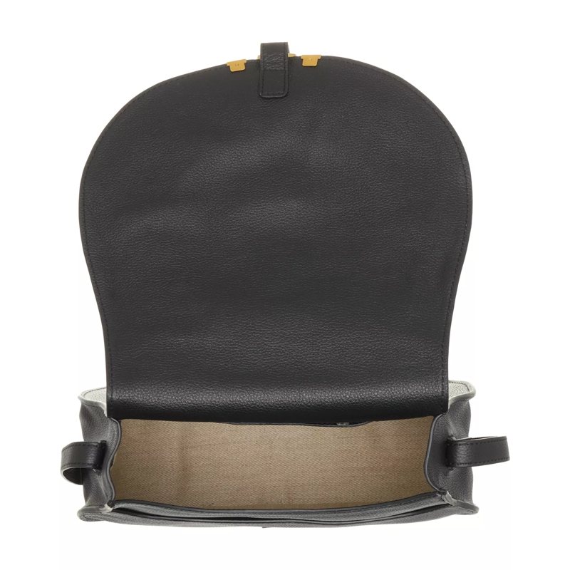Chloé Saddle Bag Marcie Black(Image 5)