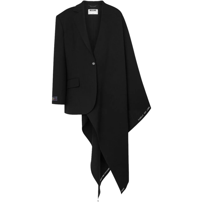 Moschino Veste de transition Jackets Black schwarz