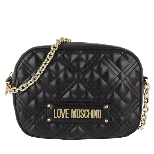 Love Moschino Quilted Handle Bag Nero Crossbody Bag