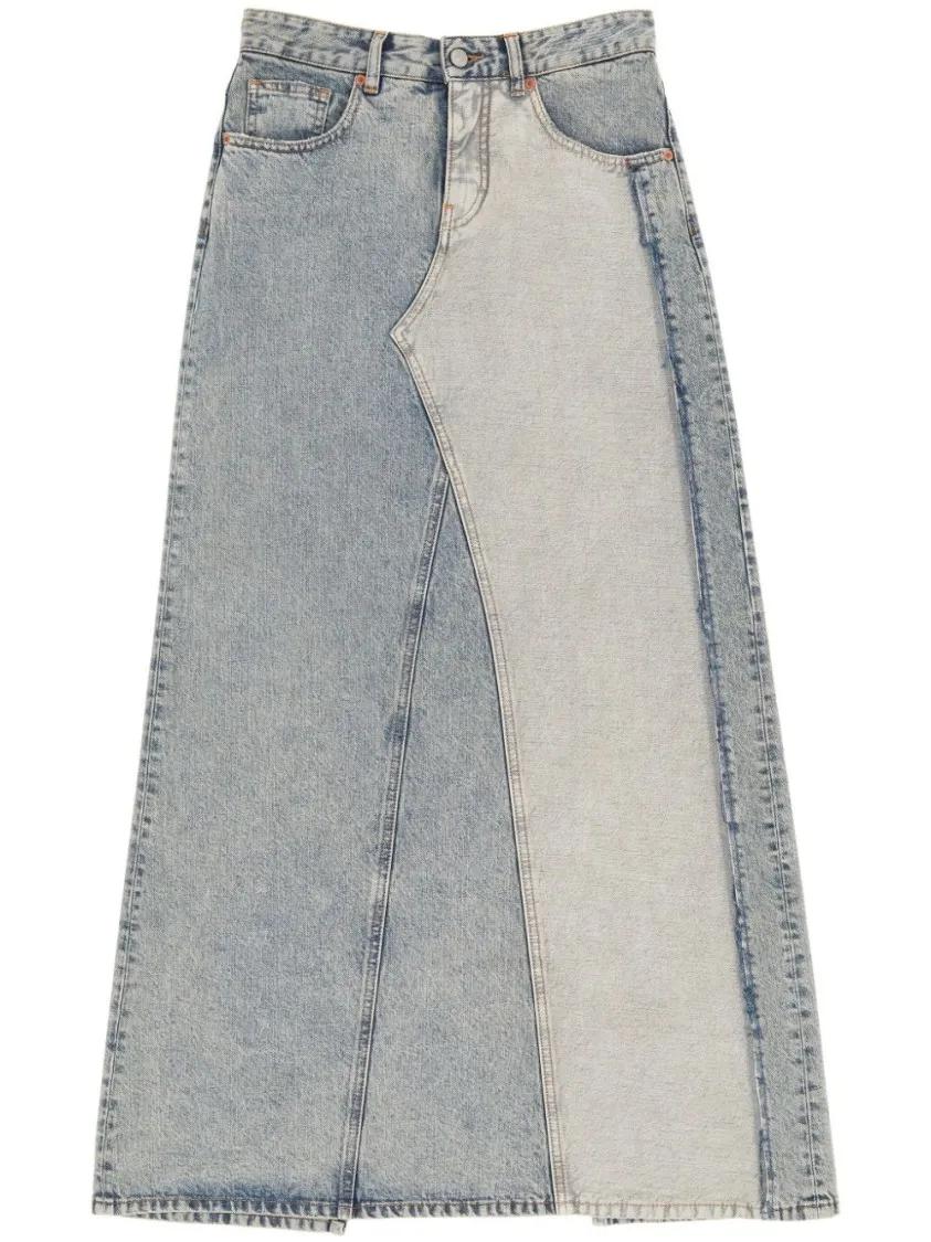 MM6 Maison Margiela - Long Denim Skirt - Größe 38 - blau