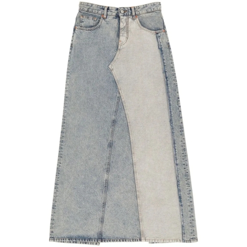 MM6 Maison Margiela Jupes JeanS Long Denim Skirt Blue