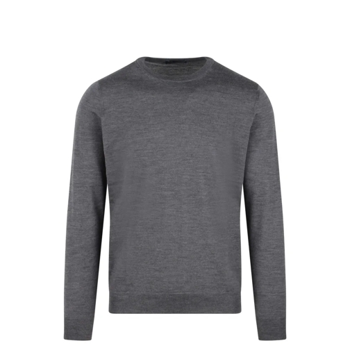 Drumohr Pull Round Neck Sweater Grey