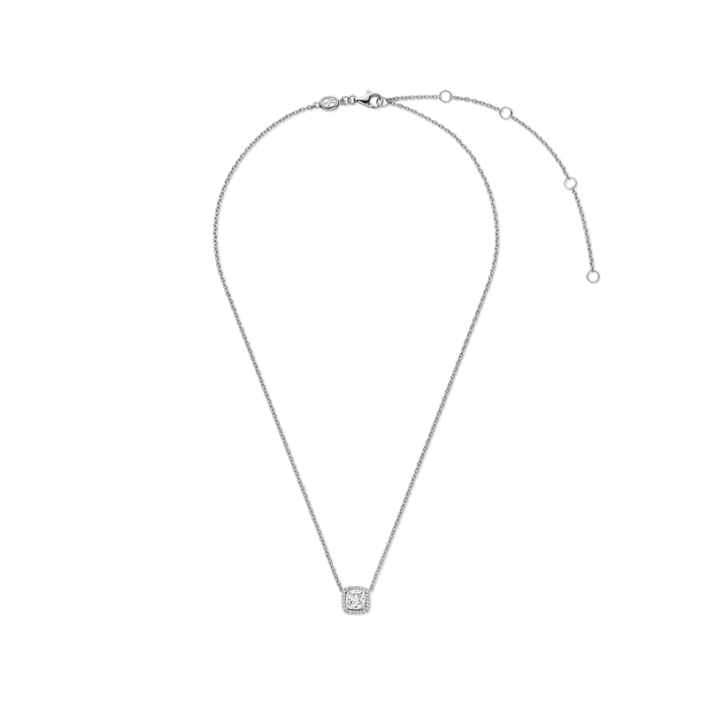 Ti Sento Mittellange Halskette 925er Sterlingsilber Halskette silber(Image 4)