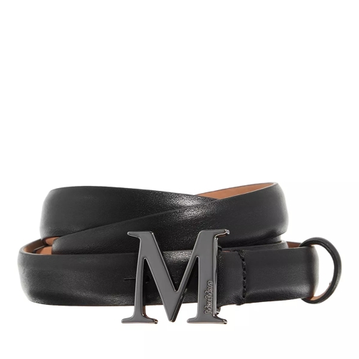 Max Mara Mclassic20 Black Thin Belt
