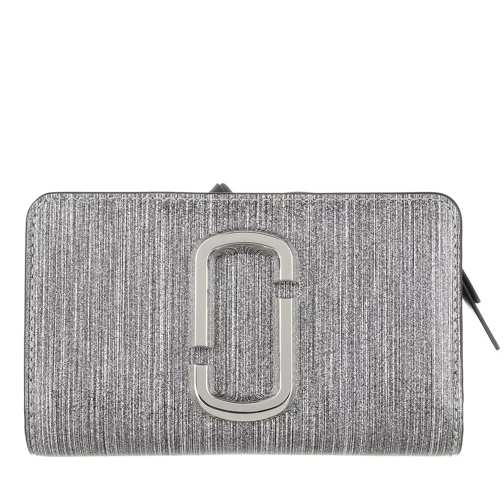 Marc Jacobs The Snapshot Wallet Silver Bi-Fold Wallet