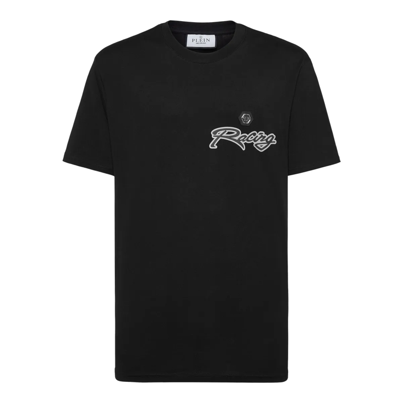 Philipp Plein T-Shirt T-Shirt Hexagon schwarz