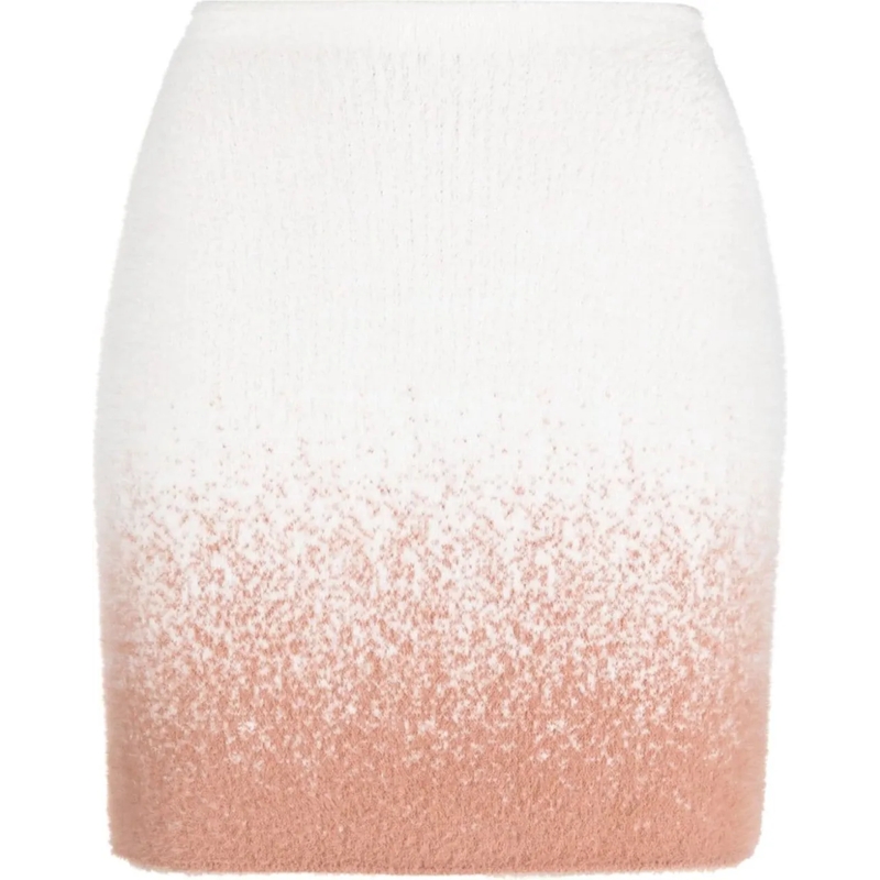 Ottolinger Midirock Knit Skirt White/rose weiß