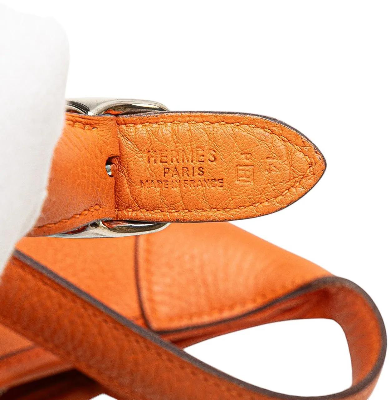 Thumbnail - Hermès Hobo Bags - Clemence Trim II 31 - Gr. unisize - in Orange - für Damen