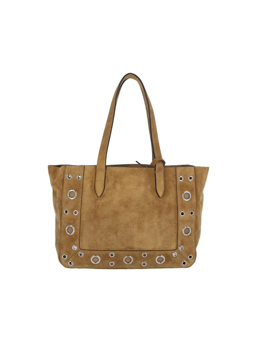 Valentino Garavani Shoppers & Totes "Nellcôte" Small Tote Bag – Brown in bruin