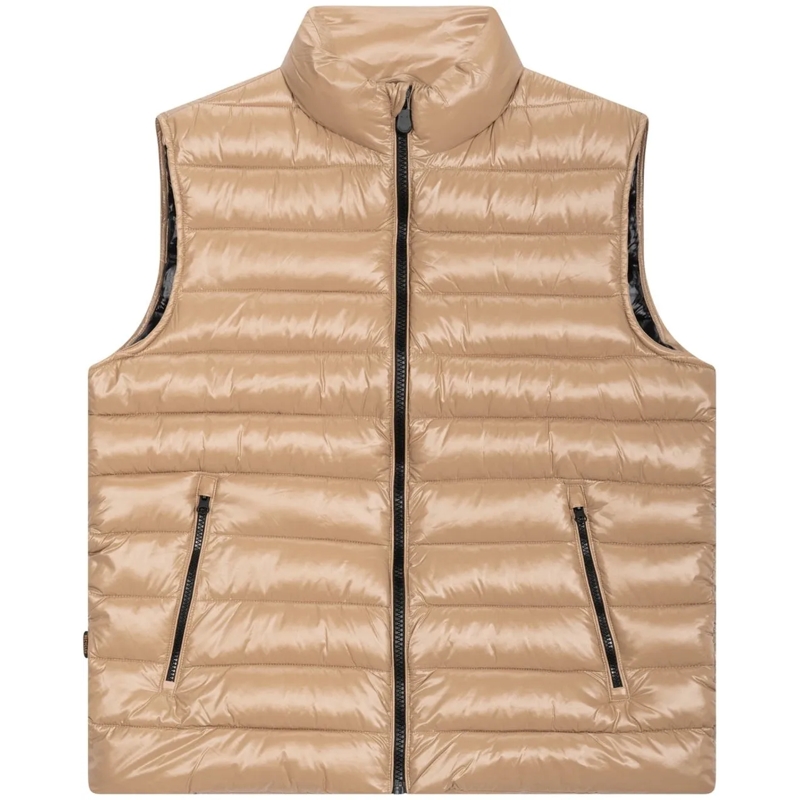 Save the Duck  Quilted vest 'Love' beige