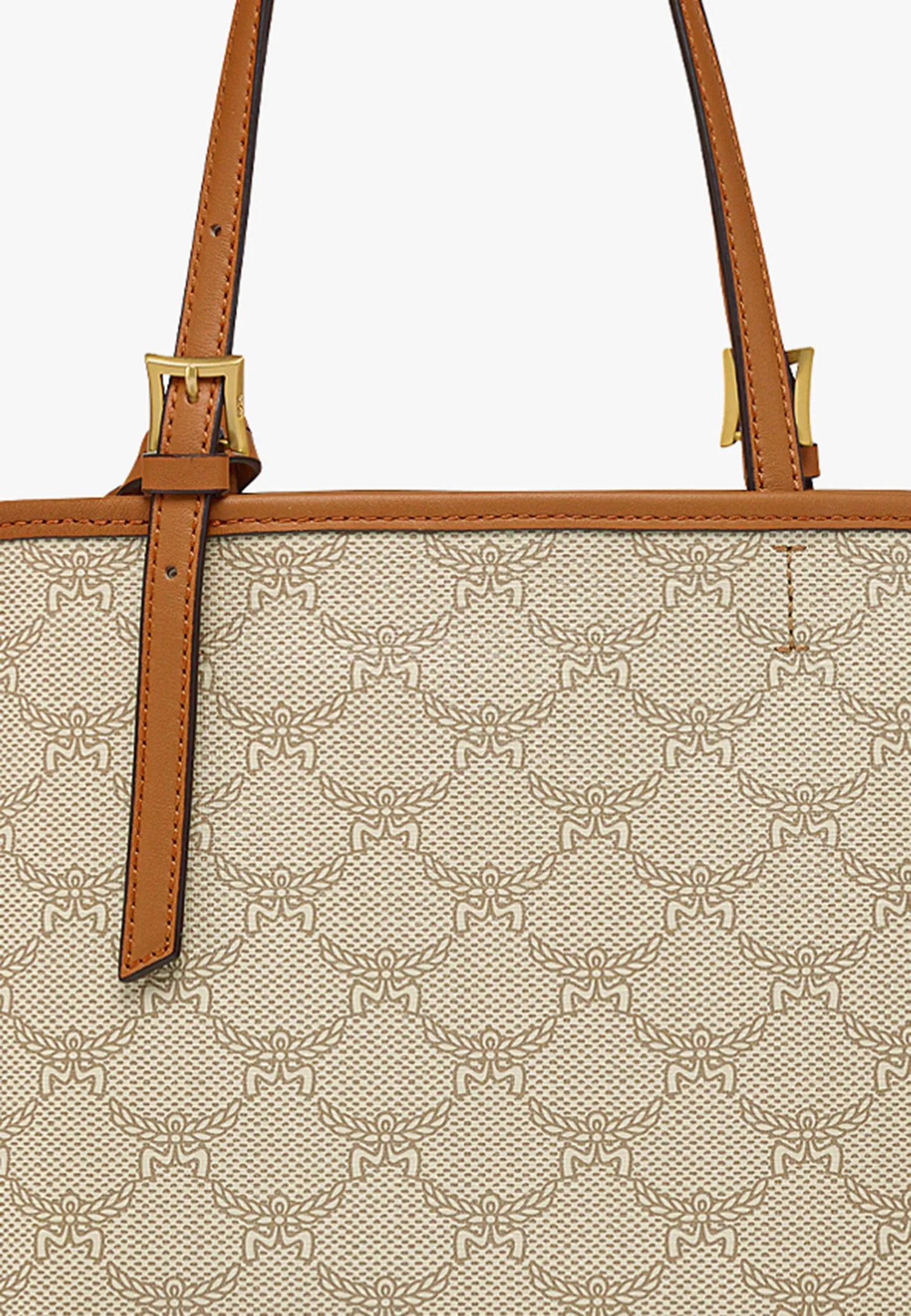 Thumbnail - MCM Shopper - Tote Bag Himmel Shopper in Lauretos - Gr. unisize - in Beige - für Damen