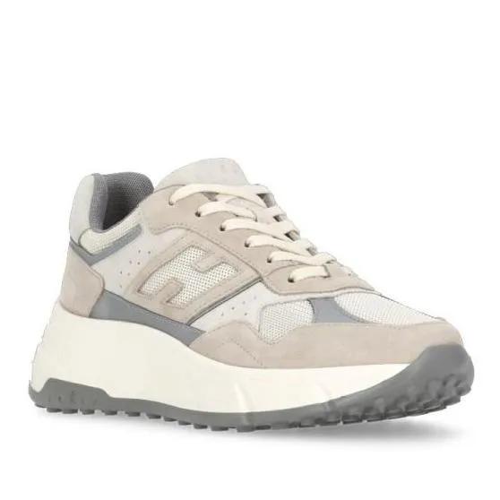 Hogan Low-Top Sneaker - Sneakers With Logo - Gr. 35 (EU) - in Beige - für Damen